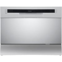 homeX GST6AD-S Tischgeschirrspüler , Spülmaschine silber, 6 Maßgedecke