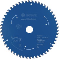 Bosch Professional Kreissägeblatt Expert for Aluminium, Ø 165mm, 54Z Bohrung 20mm, für Akku-Handkreissägen