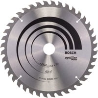 Bosch Professional PRO Wood Kreissägeblatt, Ø 254mm, 40Z Bohrung 30mm, für Kapp- & Gehrungssägen