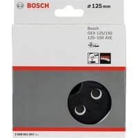 Bosch Professional Schleifteller mittelhart, Ø 125mm schwarz