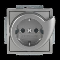 Busch-Jaeger Servicesteckdose 20 EUCBDR-866 edelstahl, Retail