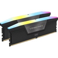 Corsair DIMM 32 GB DDR5-6000 (2x 16 GB) Dual-Kit, Arbeitsspeicher grau, CMH32GX5M2B6000Z38, Vengeance RGB, INTEL XMP, AMD EXPO
