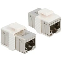 DeLOCK Adapter RJ-45 Buchse > RJ-45 Buchse kompakt, Cat.6a, Kupplung