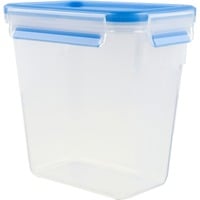 Emsa CLIP & CLOSE Frischhaltedose 1,5 Liter transparent/blau, rechteckig, Hochformat