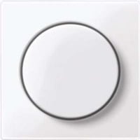 Merten Zentralplatte mit Drehknopf für Dimmer im Design System M, Typ MEG5250-0325 weiß (glänzend), Retail