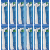Oral-B Oral-B Pro CrossAction Aufsteckbürsten 12er weiß, Frustfreie Umverpackung