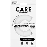 PanzerGlass Urban Combat Case, Handyhülle transparent/weiß, iPhone 16e, MagSafe