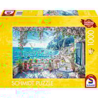 Schmidt Spiele Terrasse am Meer, Puzzle 1000 Teile