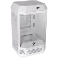 Thermaltake The Tower 250 Snow White, Tower-Gehäuse weiß, Tempered Glass