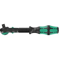 Wera Zyklop Speed-Knarre 8000 B Black Edition, 3/8" schwarz/grün, mit schwenkbarem Kopf
