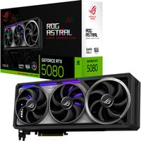 ASUS GeForce RTX 5080 ROG ASTRAL GAMING, Grafikkarte DLSS 4, 3x DisplayPort, 2x HDMI 2.1