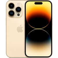 Apple iPhone 14 Pro 256GB Generalüberholt, Handy Gold, nur eSIM