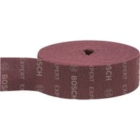 Bosch Professional Expert Vliesrolle N880 Sehr fein A, 100mmx10m, Schleifblatt rot, 10 Meter Rolle, zum Handschleifen
