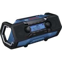 Bosch Professional HEAVY DUTY GPB18V-3SC Professional, Baustellenradio blau/schwarz, UKW, DAB+, Bluetooth, Ohne Akku und Ladegerät