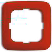 Busch-Jaeger Abdeckrahmen 2511-217-101, Abdeckung rot, Retail