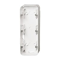 Busch-Jaeger Aufputzgehäuse dreifach für Einsätze und Zentralscheiben Reflex SI 1703-214 weiß (glänzend), Retail