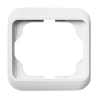 4011395690901 - BJ alpha nea Rahmen 1721-24G 1fach alabaster  studioweiss hochglan