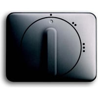 Busch-Jaeger Zentralscheibe für Dreistufen-Drehschalter, Abdeckung platin, Retail