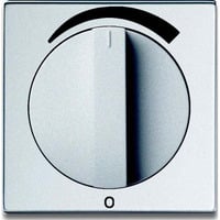 Busch-Jaeger Zentralscheibe mit Drehgriff und Aufdruck, Abdeckung Retail