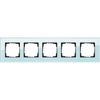 Gira Abdeckrahmen 5-fach Glas mint, Retail