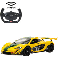 Jamara Deluxe Car Series - McLaren P1 GTR, RC gelb, Maßstab 1:14, 2,4 GHz