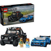 LEGO 77264 Speed Champions Jaguar Project 7 & Land Rover Defender, Konstruktionsspielzeug 