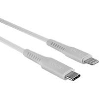 LINDY USB-Kabel USB 2.0 Apple Lightning Stecker, USB-C® Stecker 0.50 m Weiß 31315