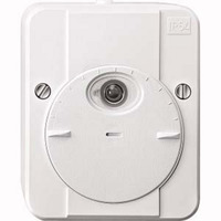 Merten Dämmerungsschalter mit Schaltverzögerung, Aufputz, 230 Volt, Typ 544819 weiß (glänzend), Retail