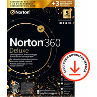 Norton 360 Deluxe, Sicherheit, Datensicherung-Software Deutsch, 15 Monate / 5 Geräte