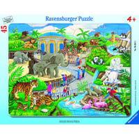 Ravensburger Puzzle Besuch im Zoo 45 Teile 