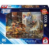 Schmidt Spiele Thomas Kinkade Studios: DC Justice League - The Women of DC, Puzzle 1000 Teile