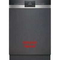 Siemens SN53HS01AE iQ300, Spülmaschine edelstahl (gebürstet)/schwarz, 60 cm, Home Connect