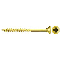 fischer Spanplattenschraube ClassicFast II 3,0x40 Senkkopf PZ 1.000 Stück, mit Teilgewinde