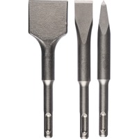 Bosch Professional PRO SDS plus-4C Kurzmeißel-Satz, 3-teilig, Meißel-Satz  140mm Länge
