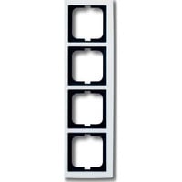 Busch-Jaeger Rahmen 4-fach weiß, Retail