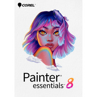 Corel Painter Essentials 8, Grafik, Multimedia-Software Deutsch, Englisch, Französisch, Mehrsprachig, 1 Lizenz