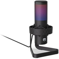 ENDORFY AXIS Streaming, Mikrofon schwarz, USB-C, RGB, 3.5 mm Klinke