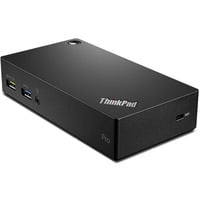 Lenovo ThinkPad USB 3.0 Pro Dockingstation Generalüberholt schwarz