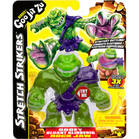 Moose Toys Heroes of Goo Jit Zu - Stretch Strikers S11 Heldenpack Rockjaw, Spielfigur