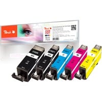 Peach Tinte Spar Pack PI100-152 kompatibel zu Canon PGI-520, CLI-521 (2934B007)