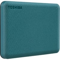 Toshiba Canvio Advance 2 TB, Externe Festplatte grün, Micro-USB-B 3.2 Gen 1 (5 Gbit/s)