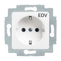 0 Steckdosen Einsatz Typ 20 EUCQ/DV-214 weiß, Retail