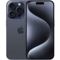 Apple iPhone 15 Pro 128GB Generalüberholt, Handy Titan Blau, iOS