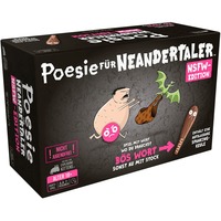 Asmodee Poesie für Neandertaler NSFW-Edition, Kartenspiel 