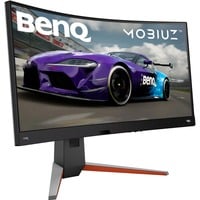 BenQ MOBIUZ EX3410R, Gaming-Monitor 86 cm (34 Zoll), schwarz, WQHD, VA, AMD Free-Sync, HDR, 144Hz Panel