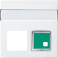 Busch-Jaeger Zentralscheibe 1572 CN-914, Abdeckung weiß, Retail