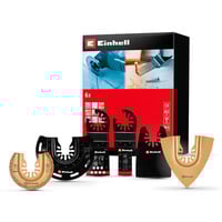EINHELL 6-teiliges Multitool-Zubehör-Set, Schleifscheibe für Multifunktionswerkzeuge