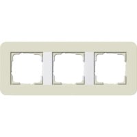 Gira Abdeckrahmen 3fach, Abdeckung beige, Retail