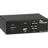 Inter-Tech IPC KVM Switch AS-21HUS, KVM-Switch