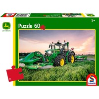 John Deere: Traktor 6R 185, Puzzle 60 Teile Teile: 60 Altersangabe: ab 5 Jahren